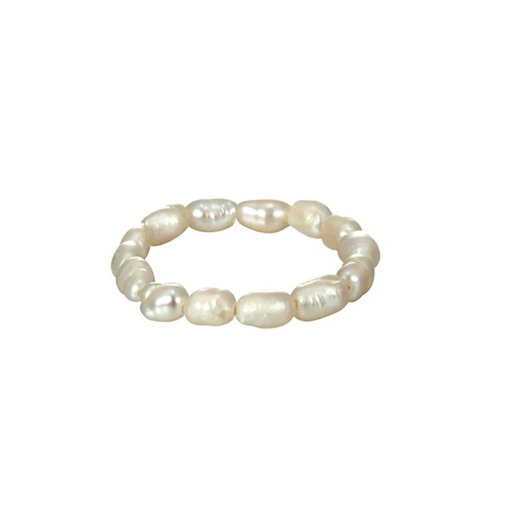Never worn Multi Beaded freshwater Pearl Rings